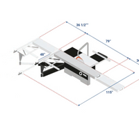Maksiwa Sliding Panel Saw BMS1600IR Dado Edition